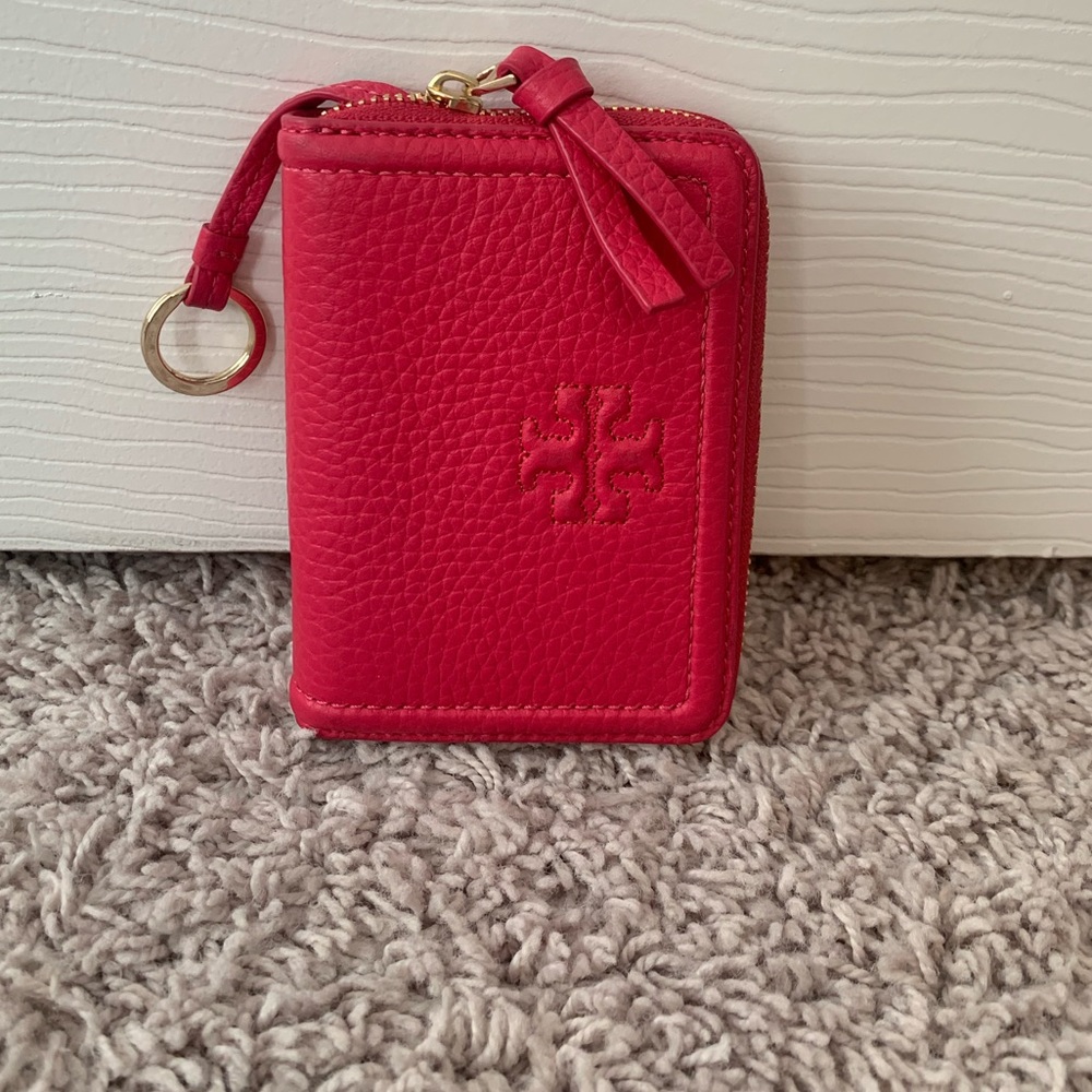 Tory Burch zip coin case